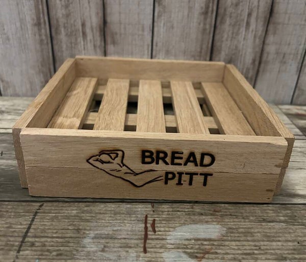 Bread Pitt – Brotkorbständer aus Holz