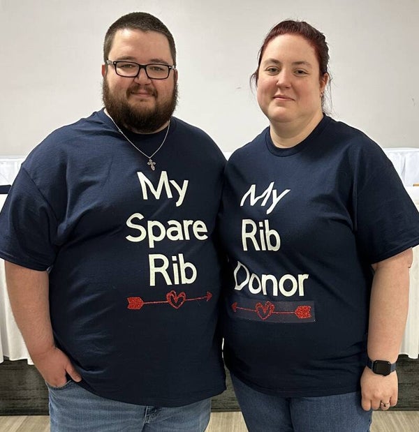 Genesis 2:21-24 Couples T-Shirt Set