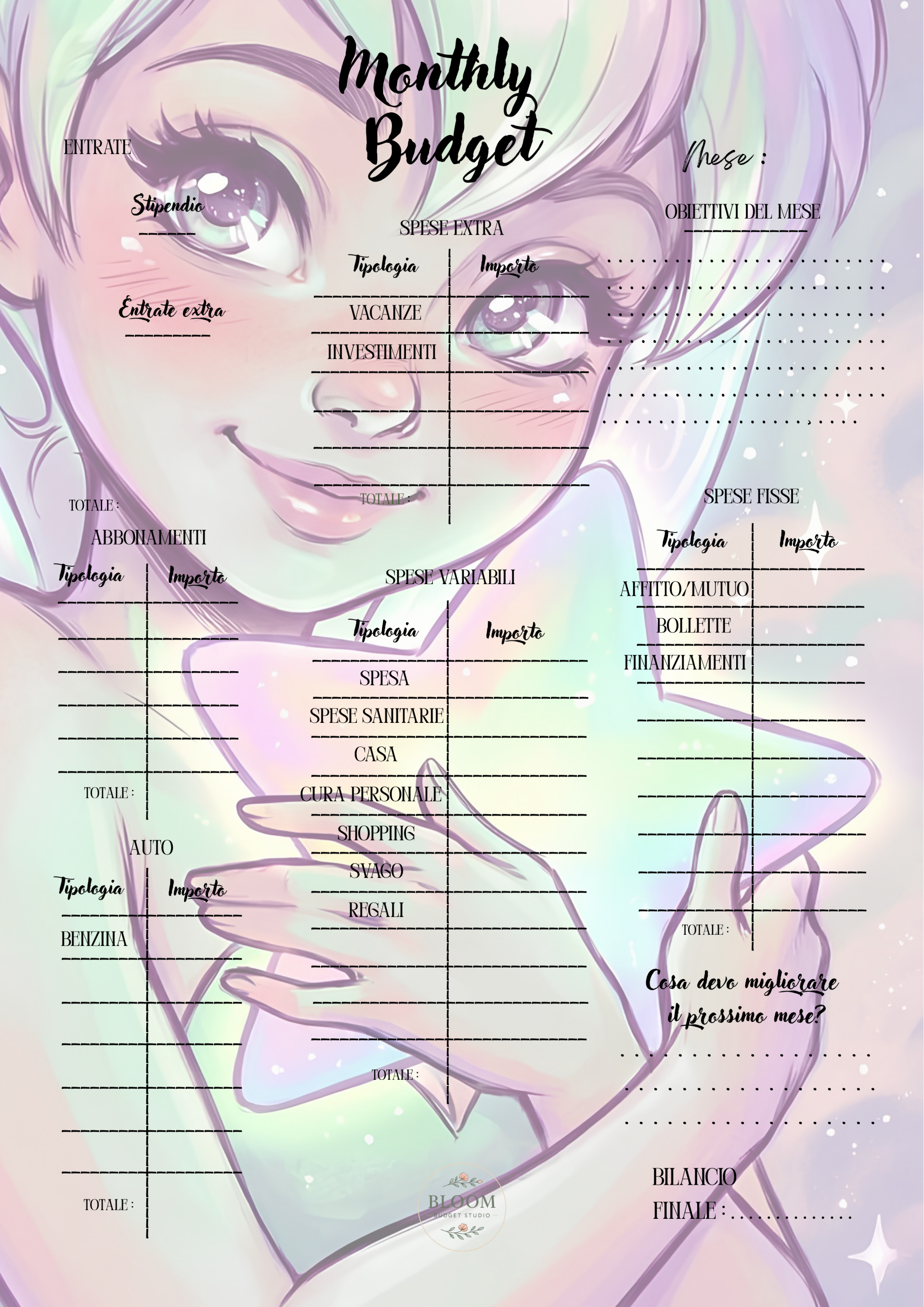 MONTHLY PLANNER