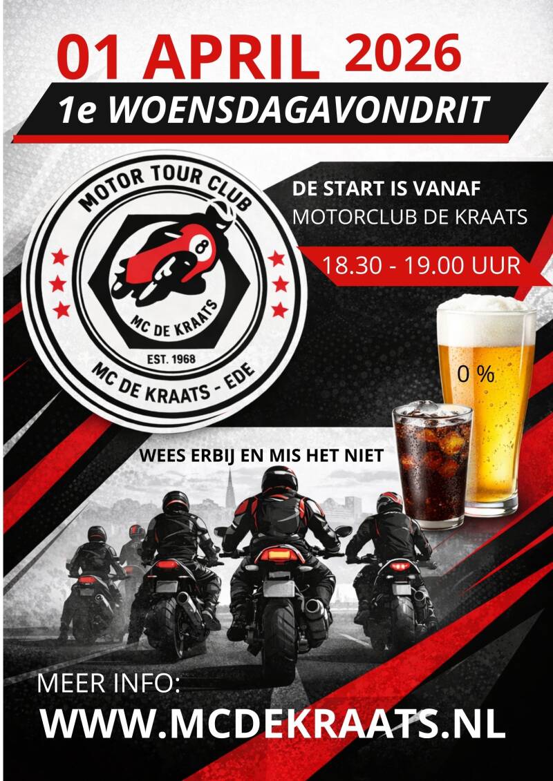 Motorclub de Kraats Woensdagavondritten