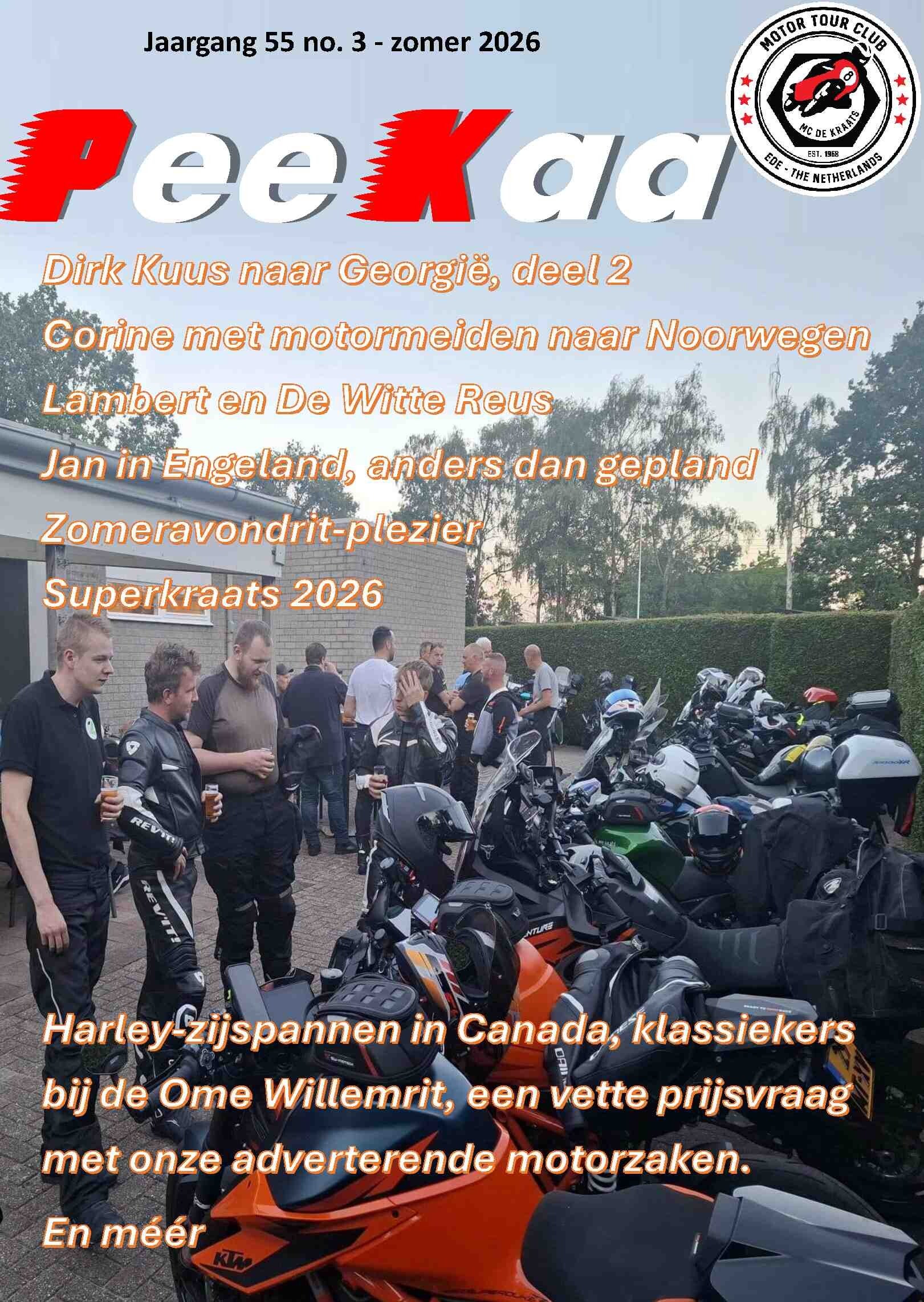 Motorclub de Kraats | clubblad