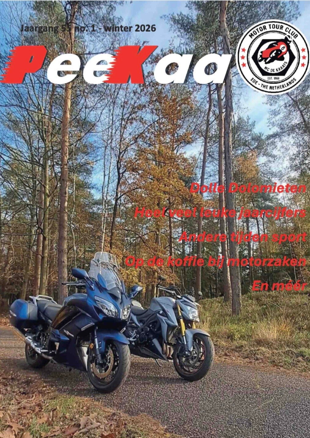 Motorclub de Kraats | clubblad