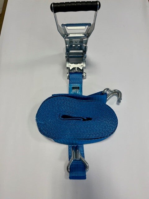 Spanband - 9m - 5 Ton. STF500. Ergo Ratel. 50mm Blauw