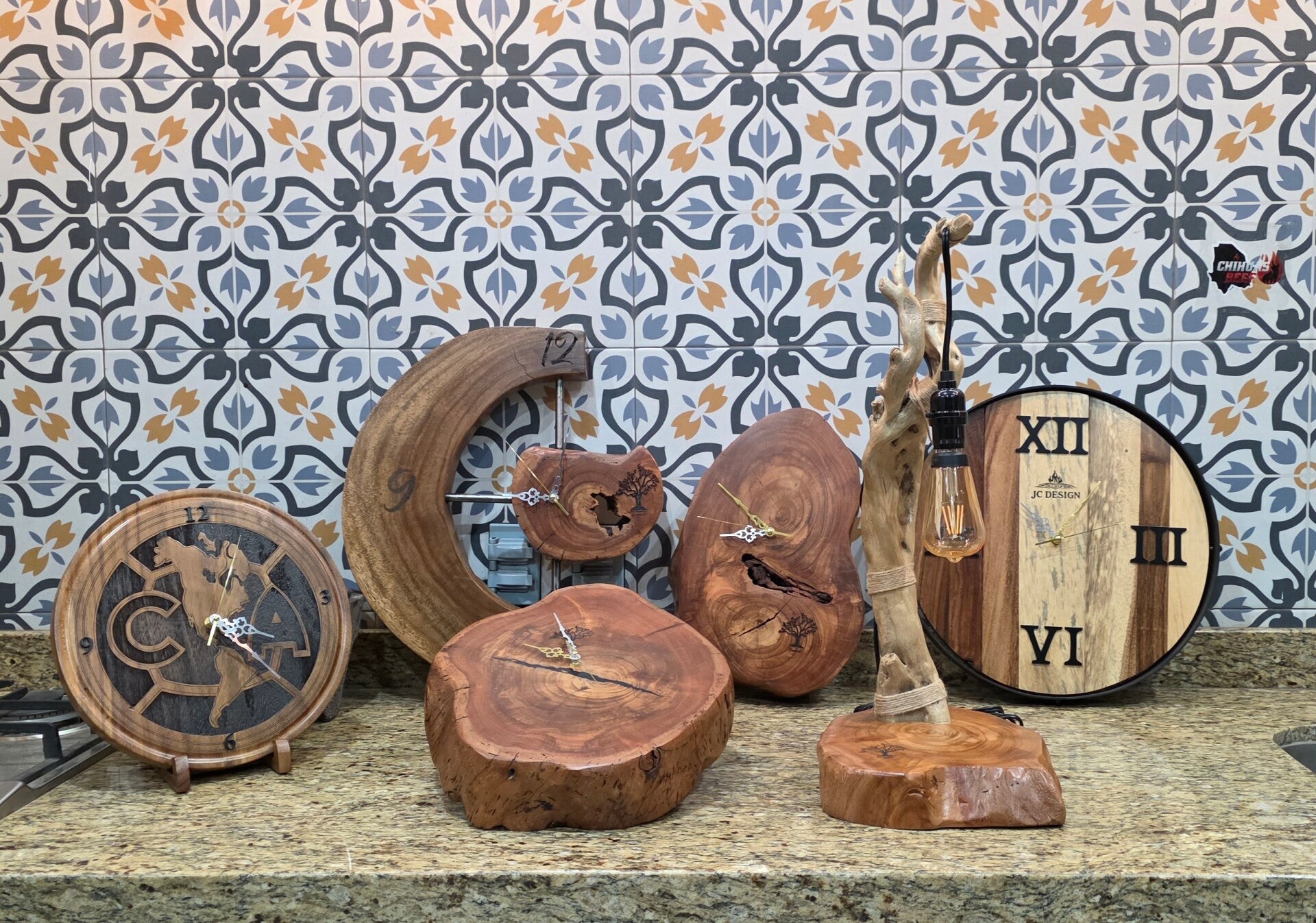 Reloj  JC-DM- 10, 11, 12, 13, 14