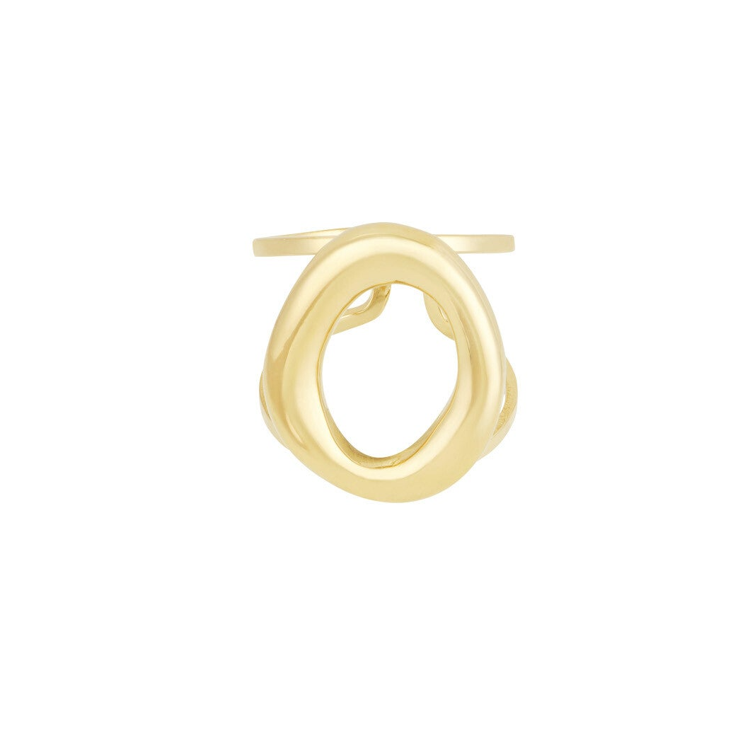 Organische ring goud