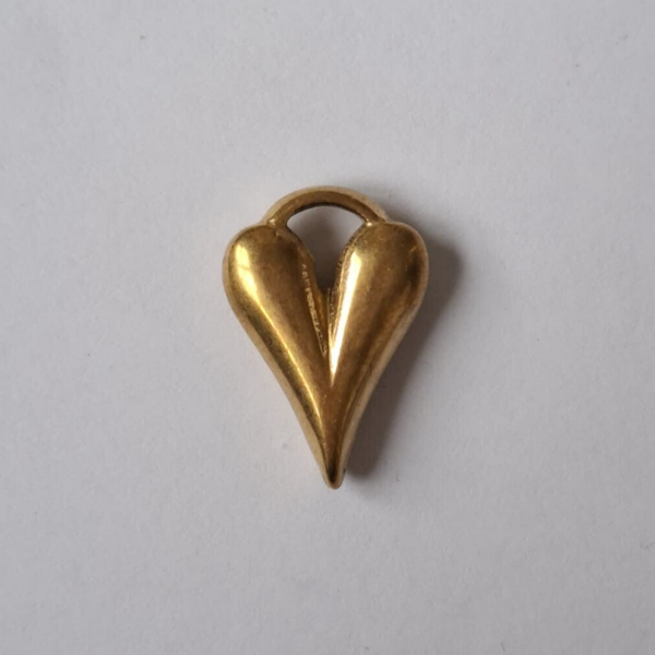 RVS funky hart goud - 014