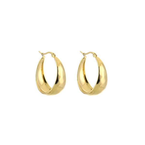 Small hoops goud