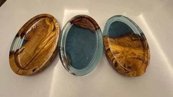 Olive or Pinewood bowl for food