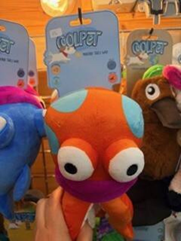 Octopus dog toy