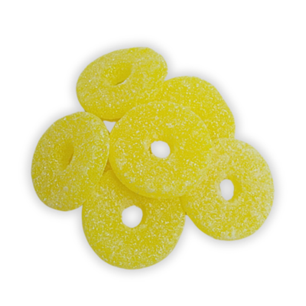 Vegan pineapple slices