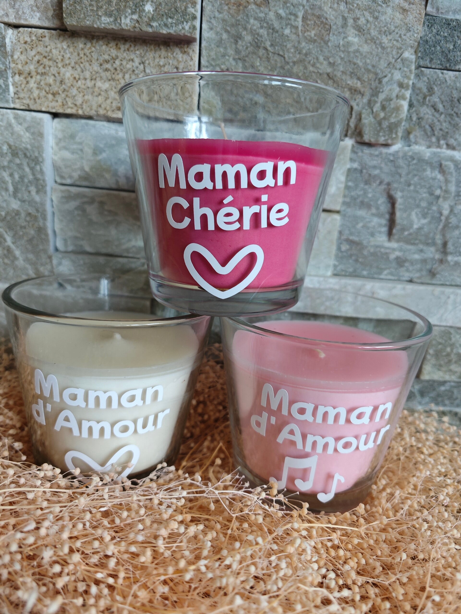 Bougie parfumée personnalisée