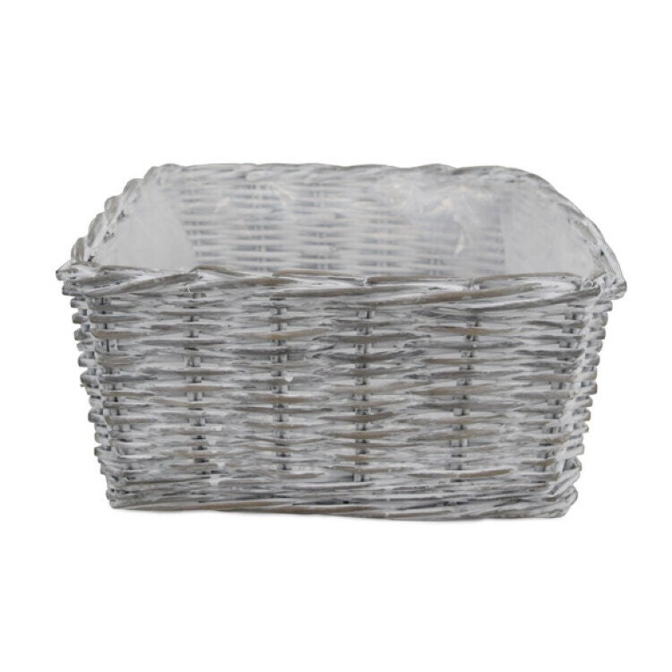 Panier 30x30xh15 - Blanc