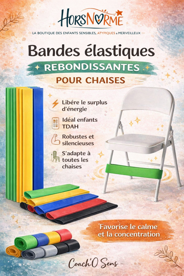 Bandes Élastiques Sensorielles pour Chaise