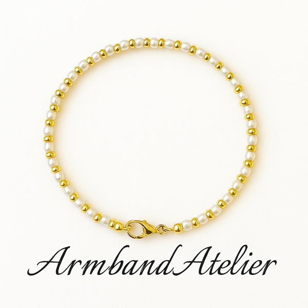 Armband - Brillo Blanco