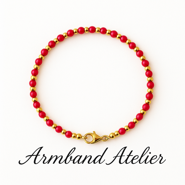 Armband - Carmesí