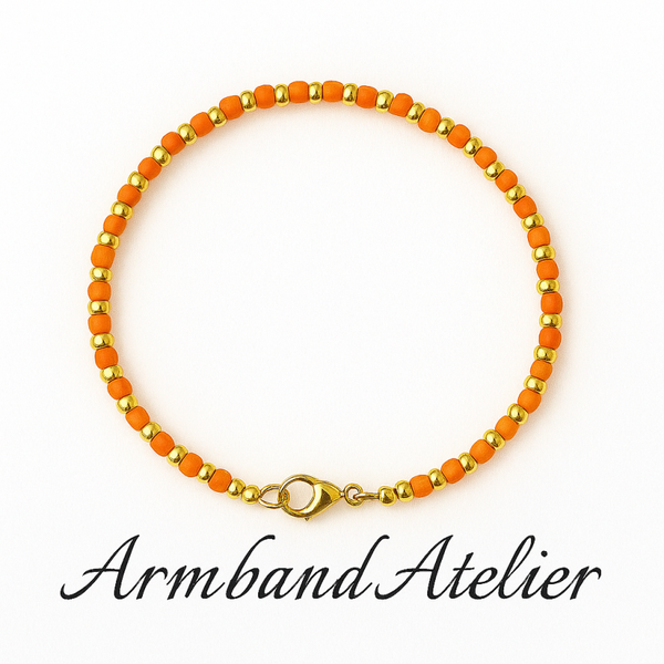 Armband - Sonríe en Naranja