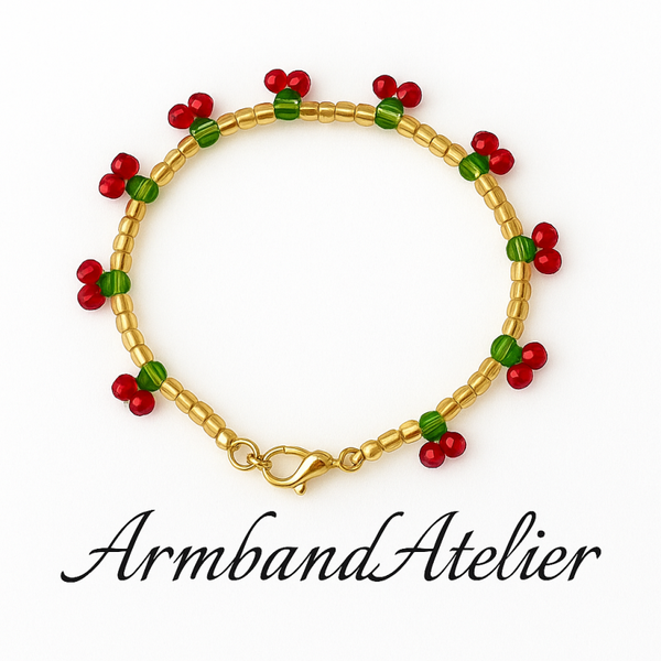Armband - Pequeñas Cerezas