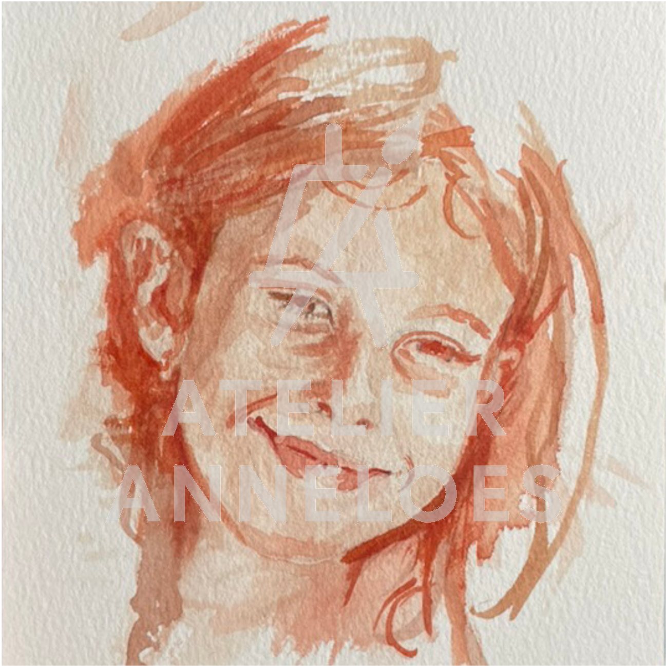 Aquarel Portret