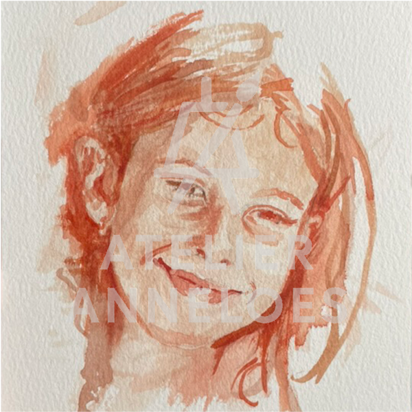 Aquarel Portret