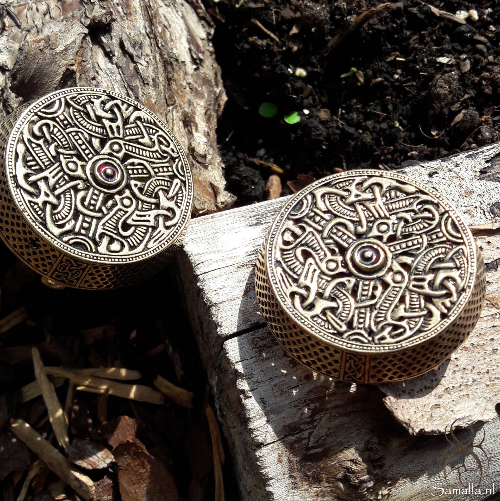 Gotlandse doosbroche uit de Vikingtijd