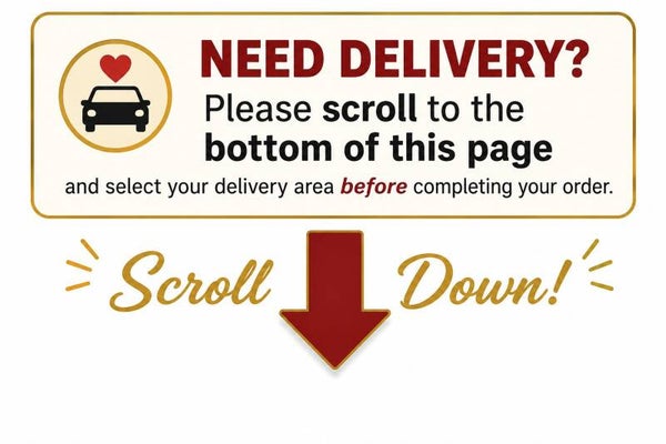 ⬇️DELIVERY OPTIONS BELOW -DO NOT ADD THIS TO YOUR CART