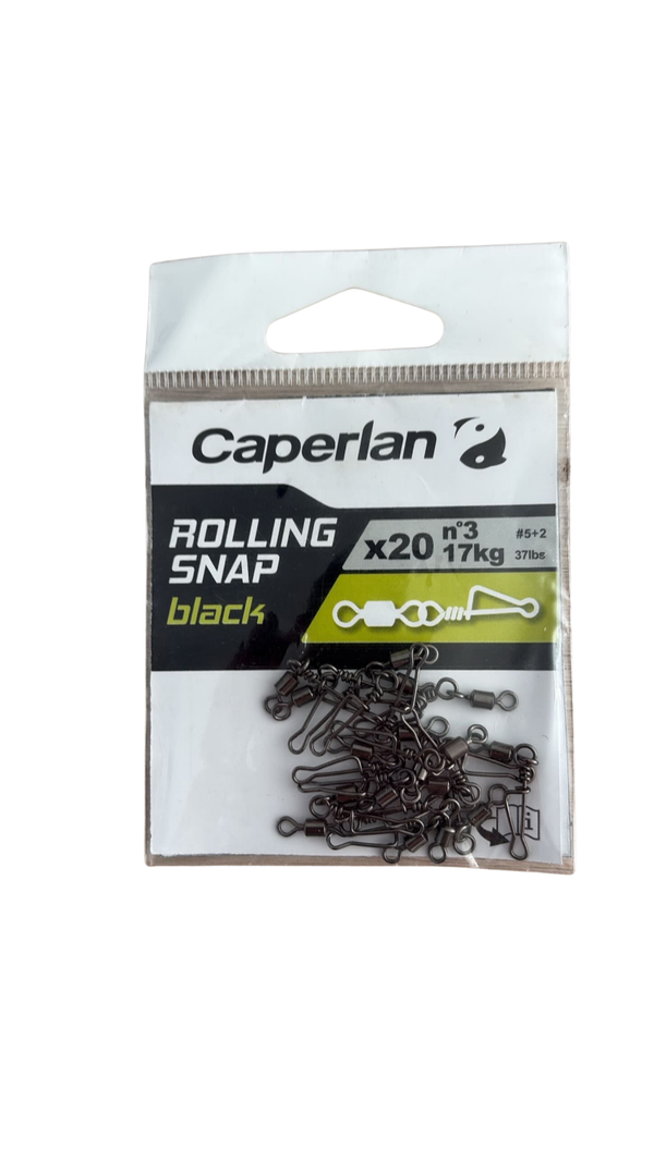 Carperlan Rolling Snap Black 20x nr3