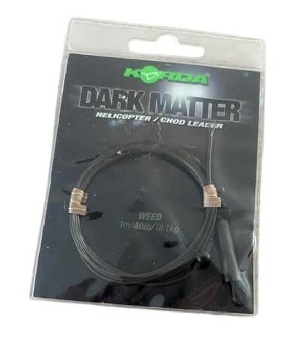 Korda dark matter helicopter-chod leader weed