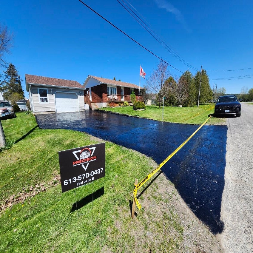 Commercial paving project