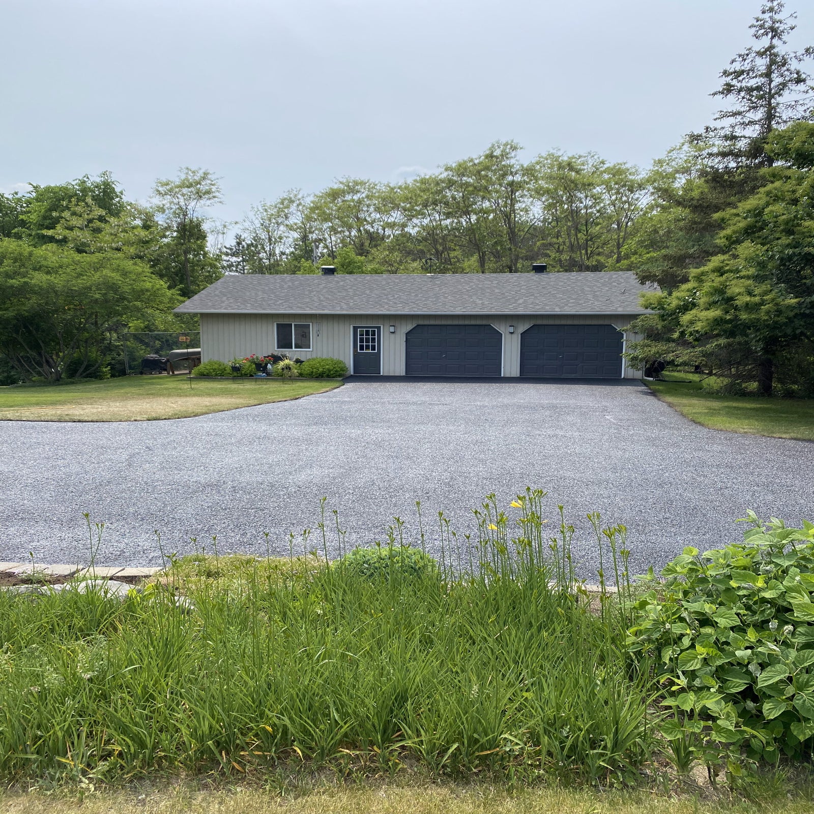 New driveway install