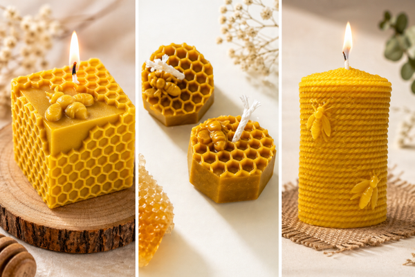 Vela cera de abeja
