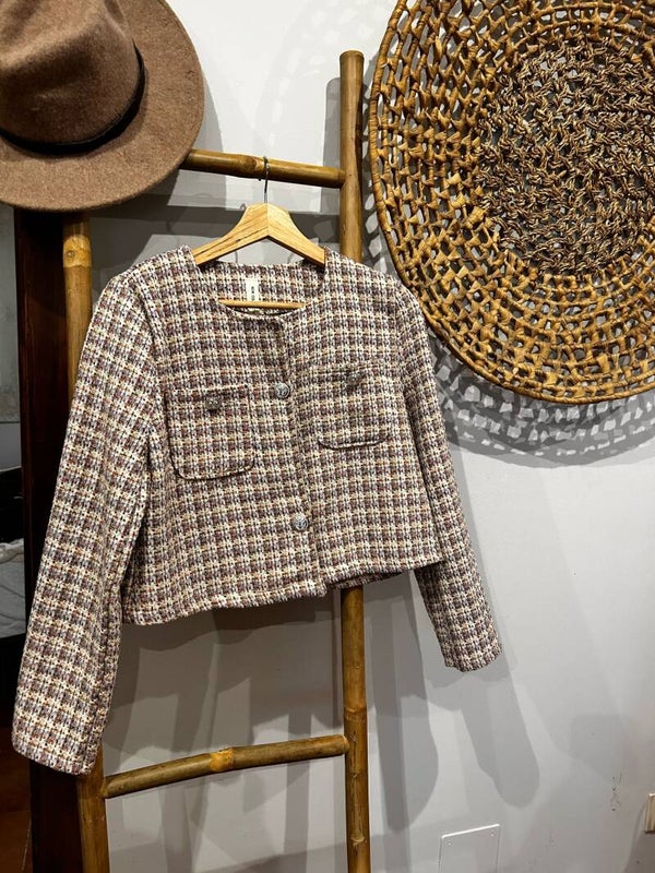 Chaqueta tweed