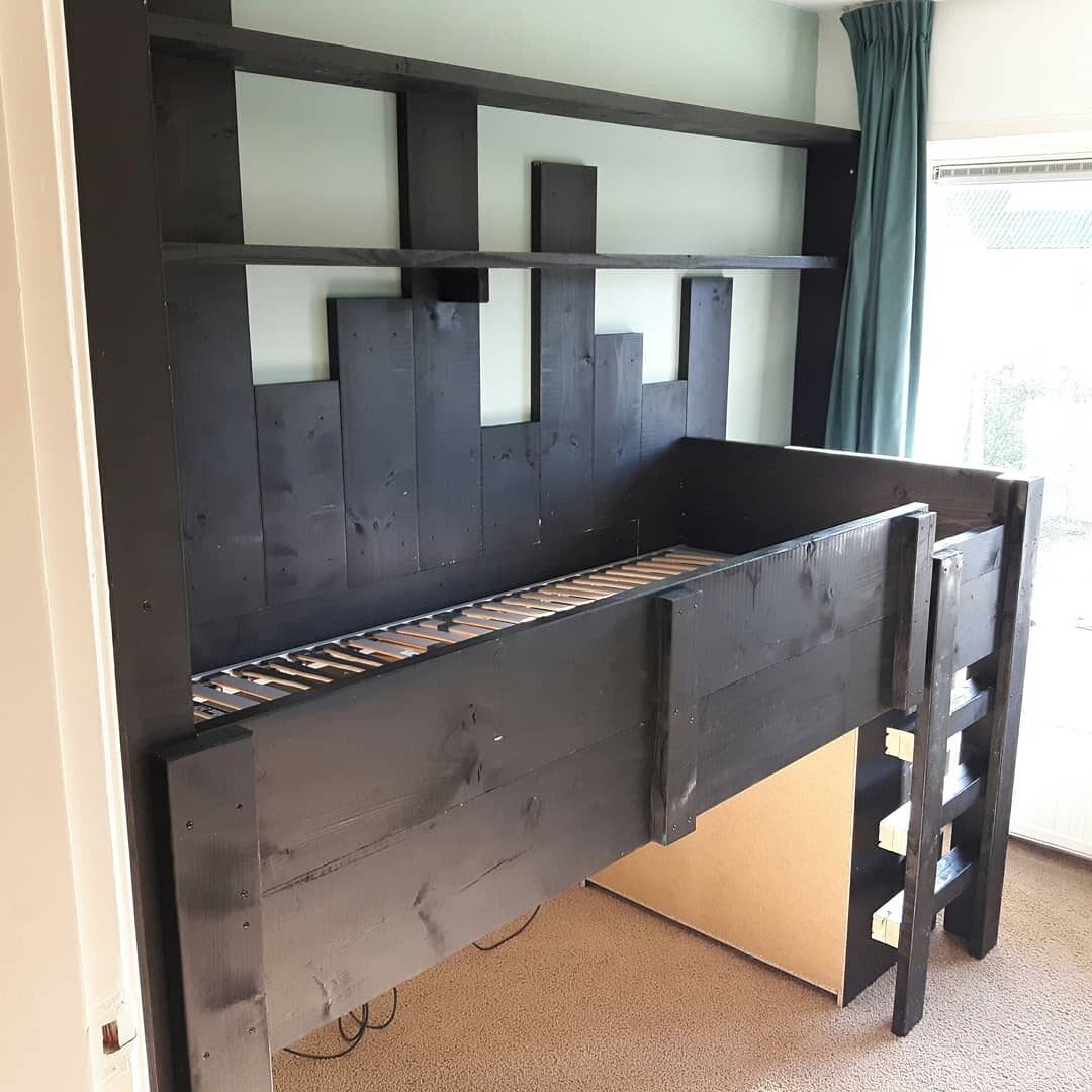 jongensbed hoogslaper