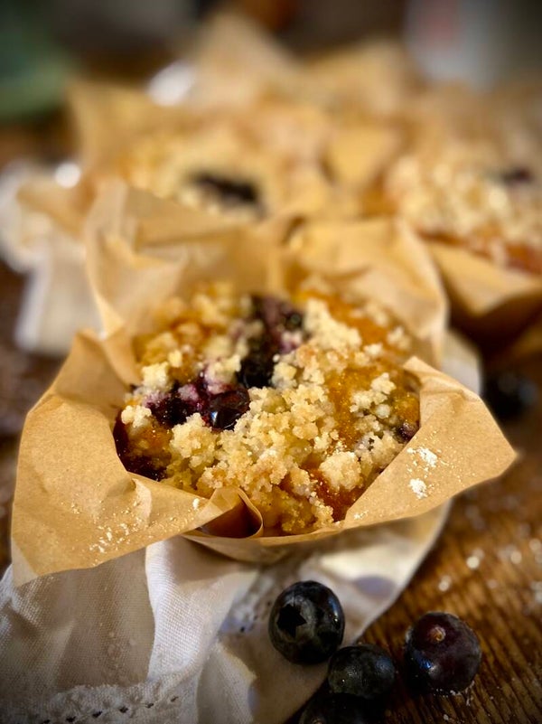 Blueberry Pancake Muffin