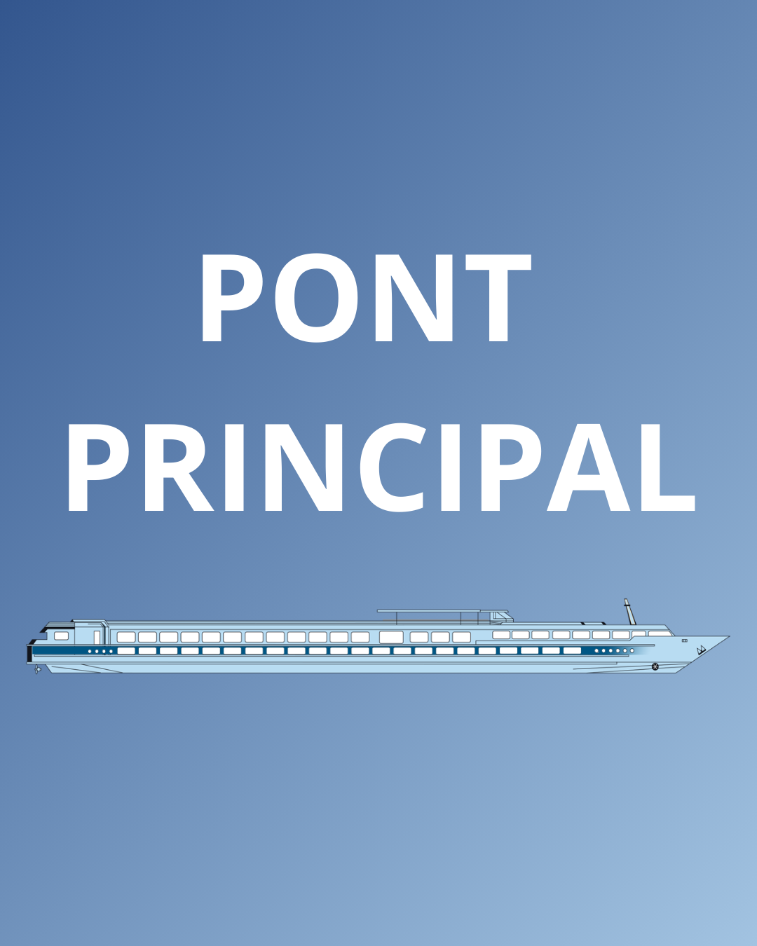 Croisière sur la Loire pont principal : 1150€