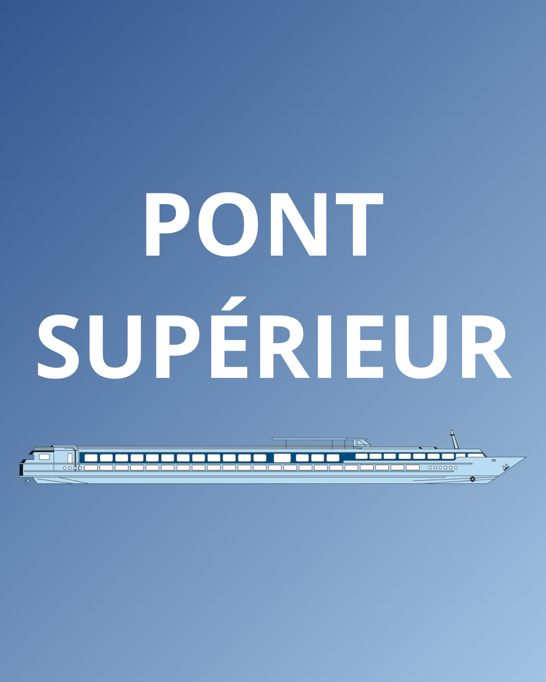 Croisière sur la Loire pont supérieur : 1335€