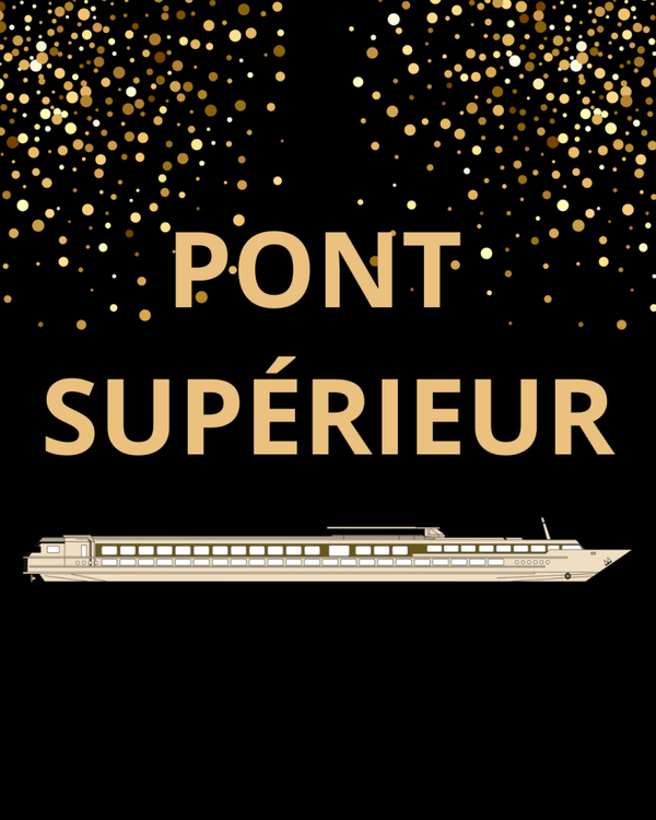 Croisière sur la Seine - Pont Supérieur (590€ / personne)