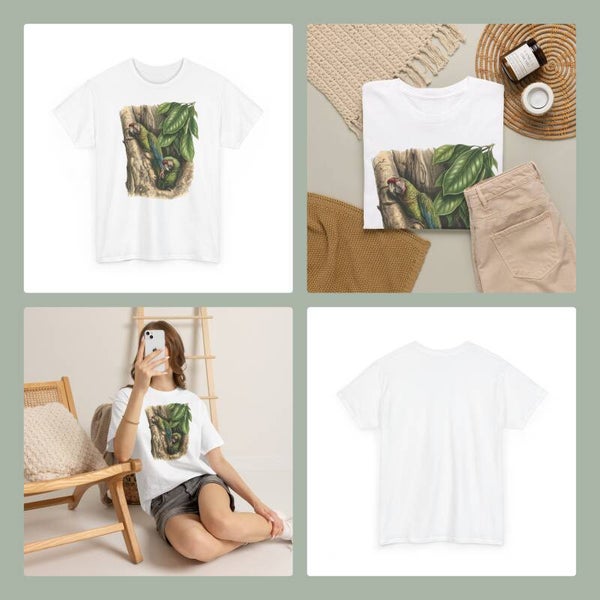 Unisex T-Shirt - Buffon's macaws