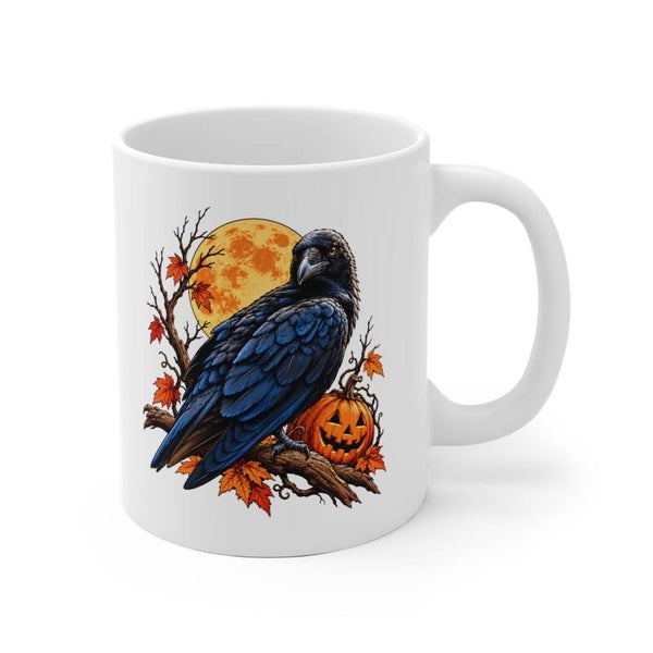 Ceramic mug - Spooky Raven
