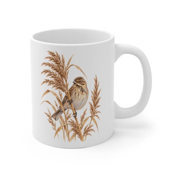 Ceramic mug - Reed bunting