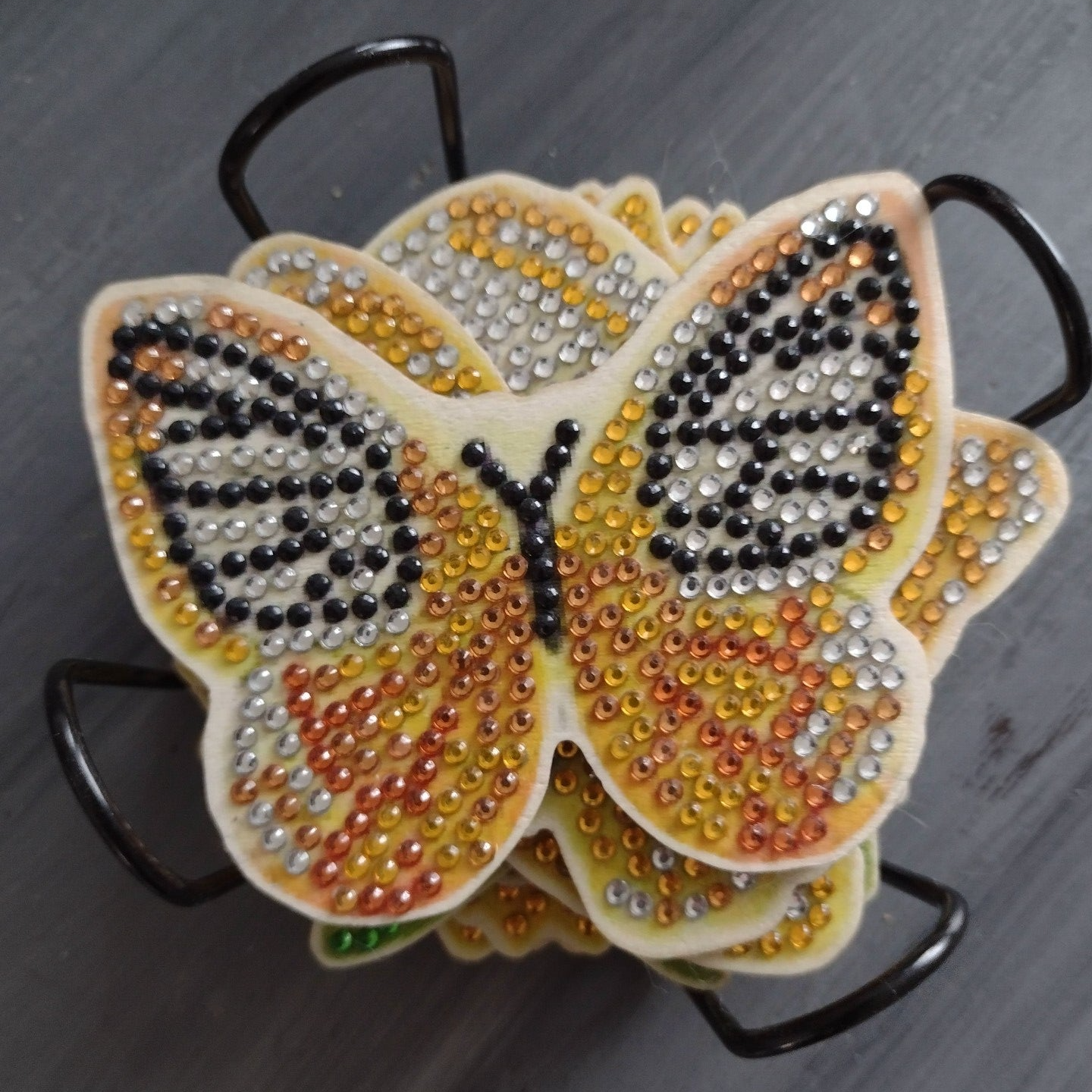 Onderzetters 10stuks (vlinder/zonnebloem)