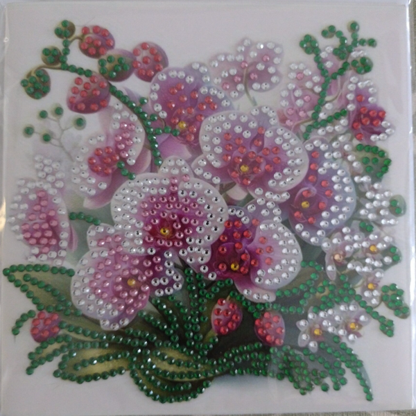 178. Dubbele Wenskaart + envelop (handgemaakt)