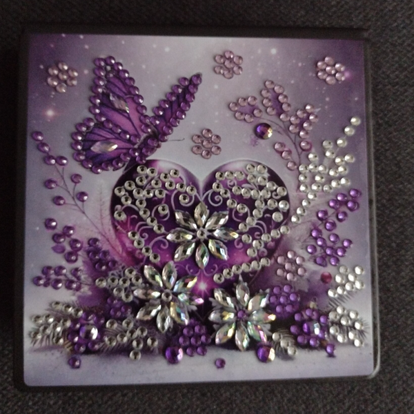 Memoblokje met pen Vlinder