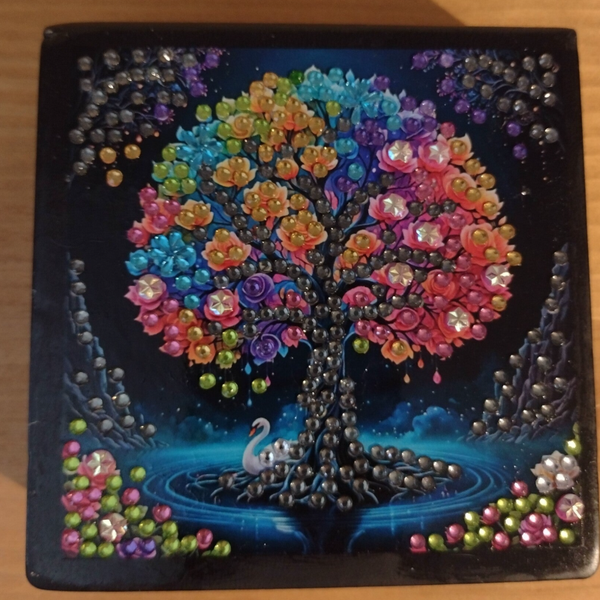 Memoblokje met pen "Boom"