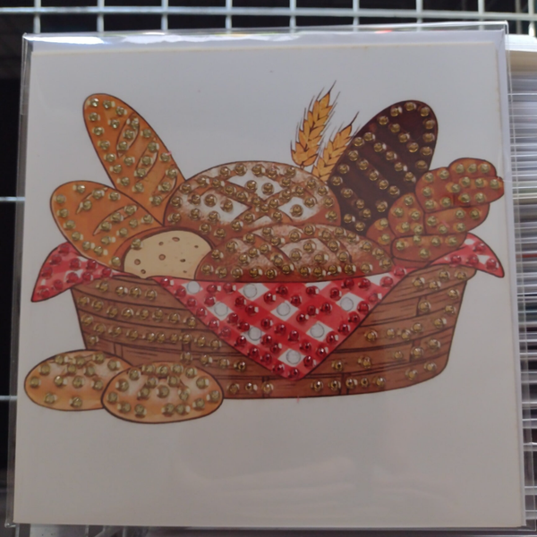 245. Dubbele Wenskaart + envelop (handgemaakt)