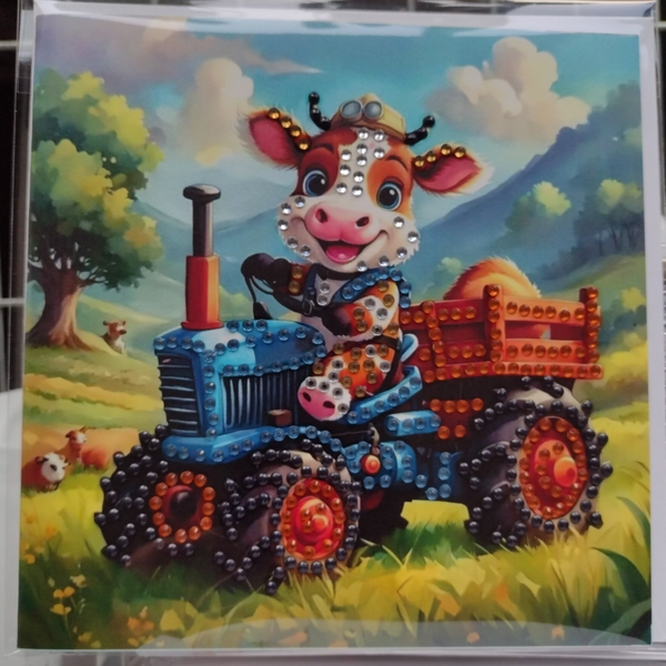 269. Dubbele Wenskaart + envelop (handgemaakt)