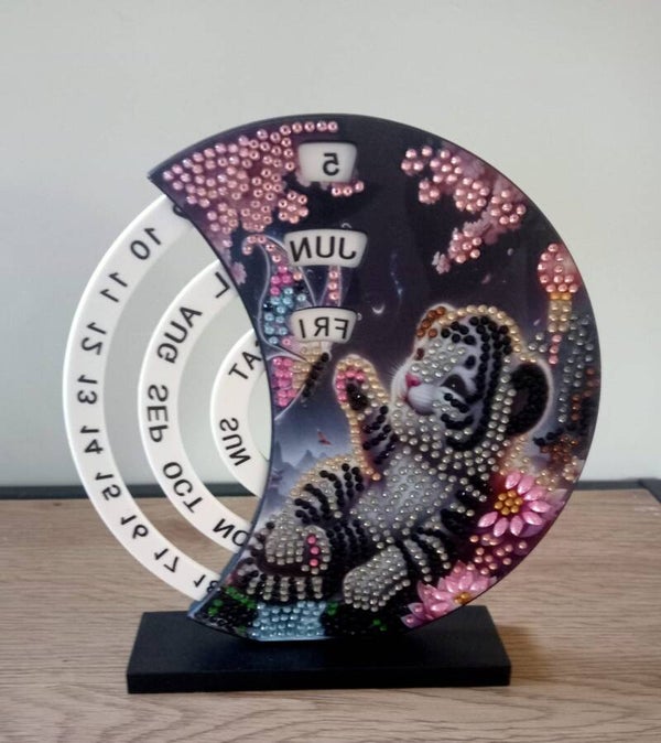 Draai kalender (tafelmodel) Poes
