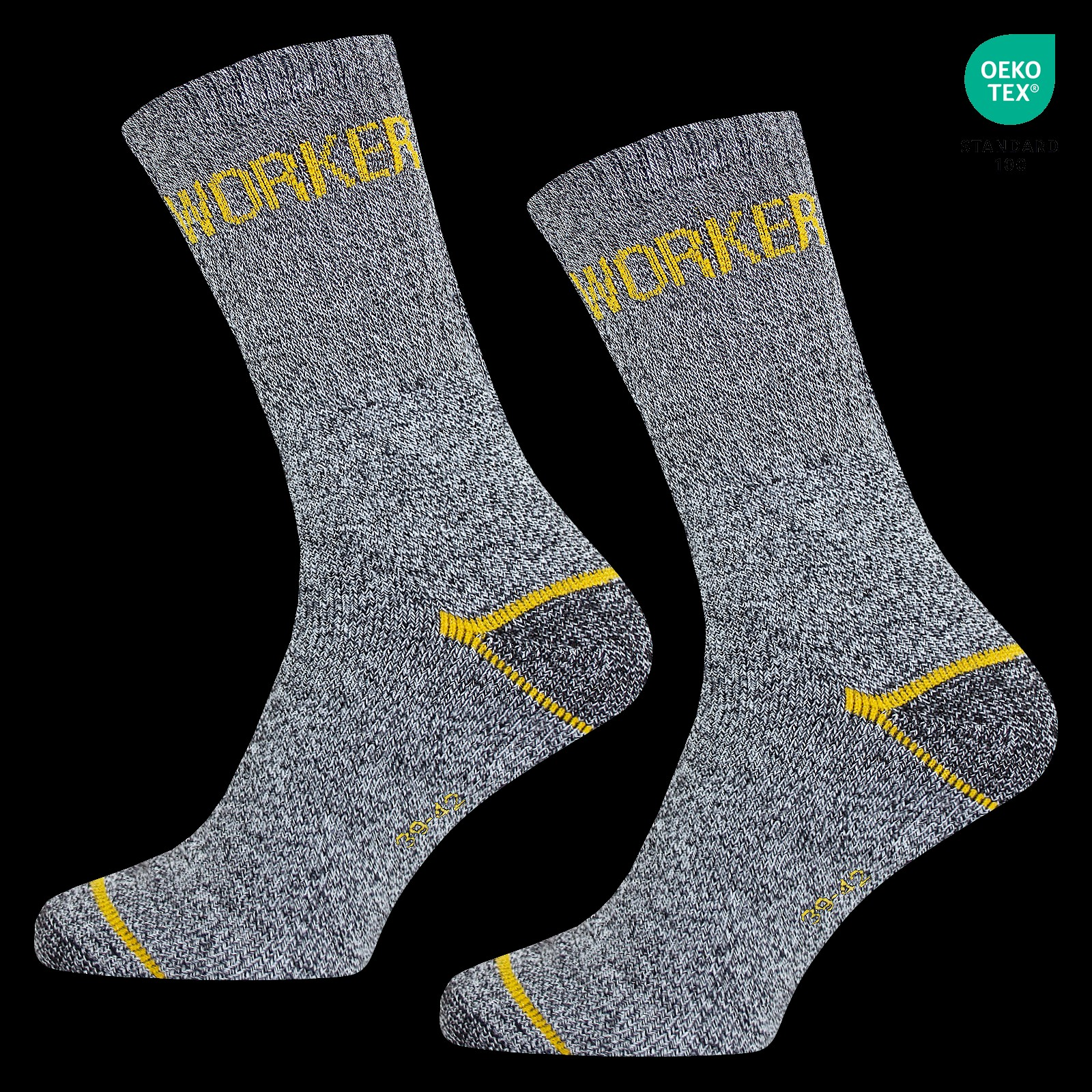 Gianvaglia Werksokken Grijs