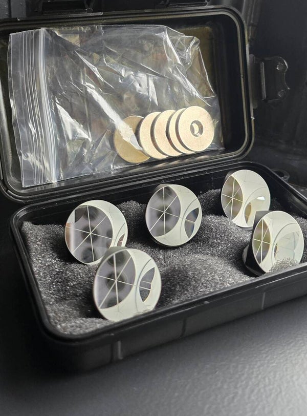 CornerCube prisma's 25.4 met magneet (set van 5)