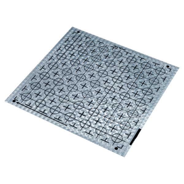 5 vellen meetstickers 50 x 50 mm. (Tijdelijk 65,- per vel)