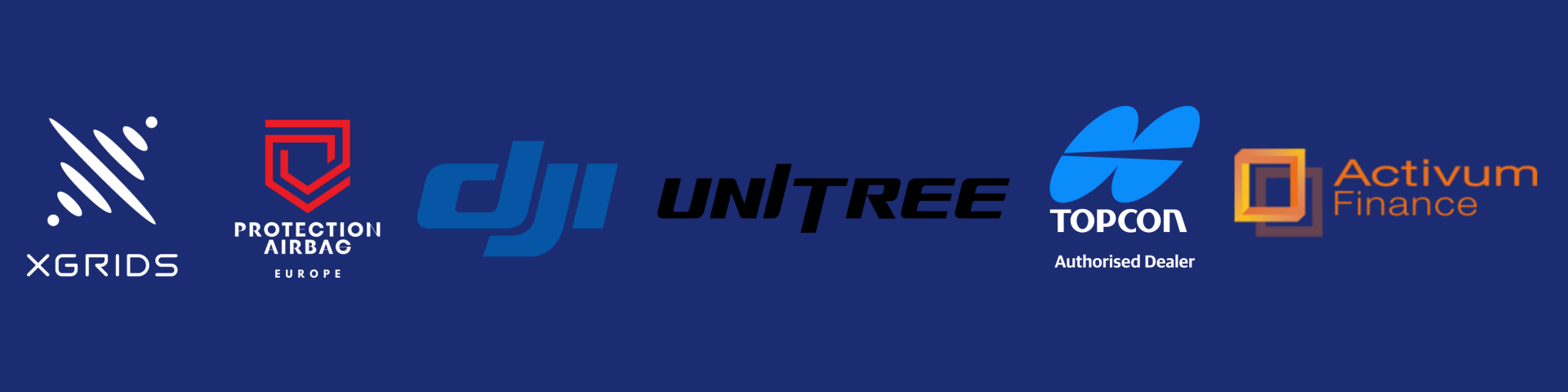XGRIDS DJI TOPCON ACTIVUM VOLUMA.AI